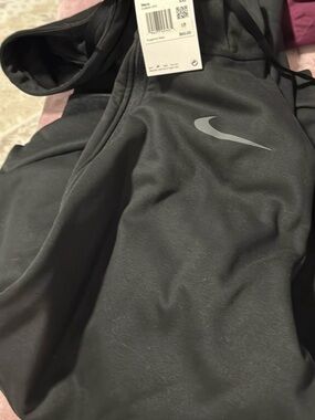 Nike Gray Athletic Shorts with Branded Waistband